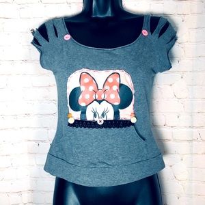 🧁 Peek a Boo Minnie Mouse Top 🌸